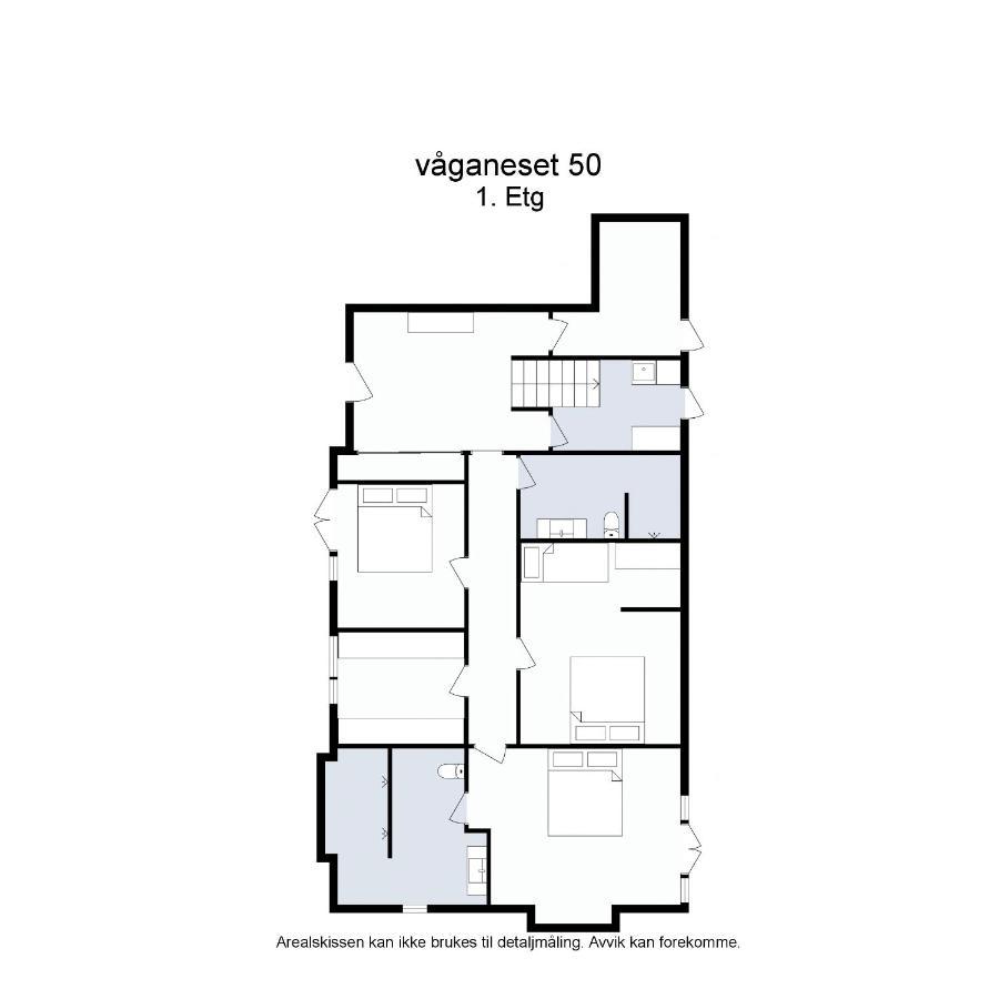 "Villa Bergen" 2Min From Beach & 10Min From City Centre מראה חיצוני תמונה